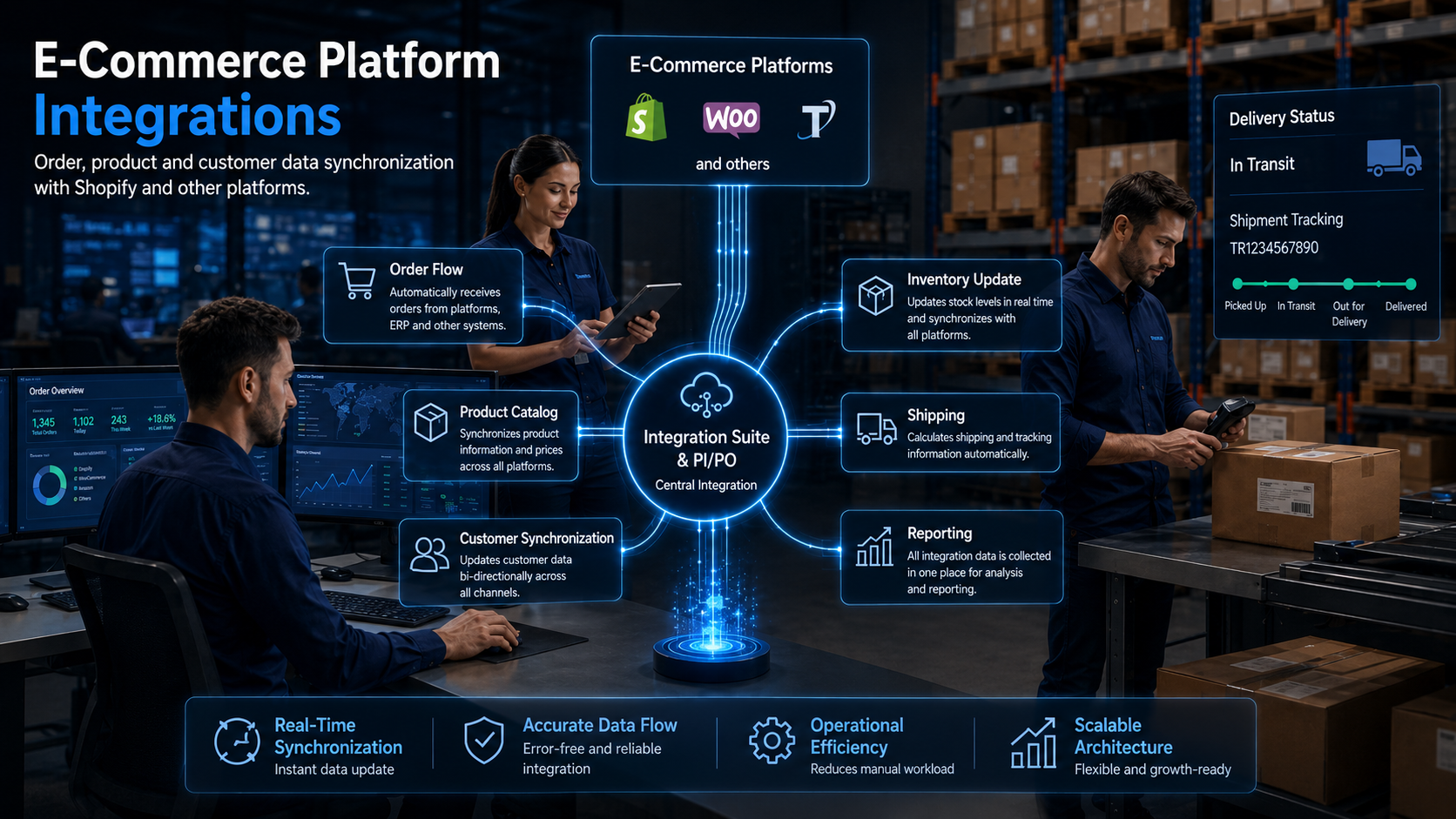 E-COMMERCE PLATFORMS INTEGRATION PACKAGES